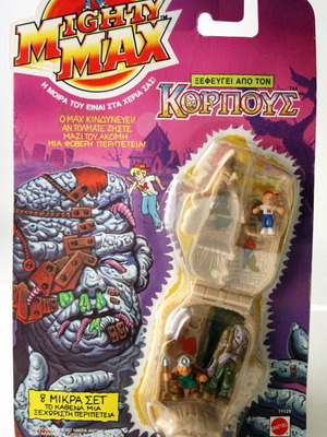 Mighty Max Horror Heads Corpus sealed vintage 1993 Mattel new