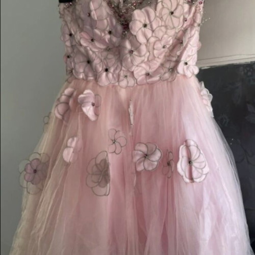 Mini pink dress new