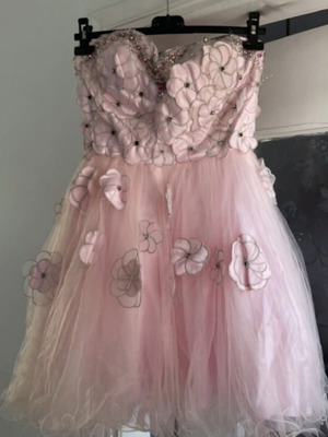 Mini pink dress new