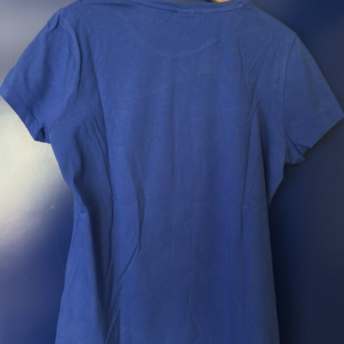 Puma women's short-sleeve t-shirt blue pink like new, XL