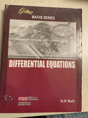 Golden Differential Equations by N. P. Bali used English math book