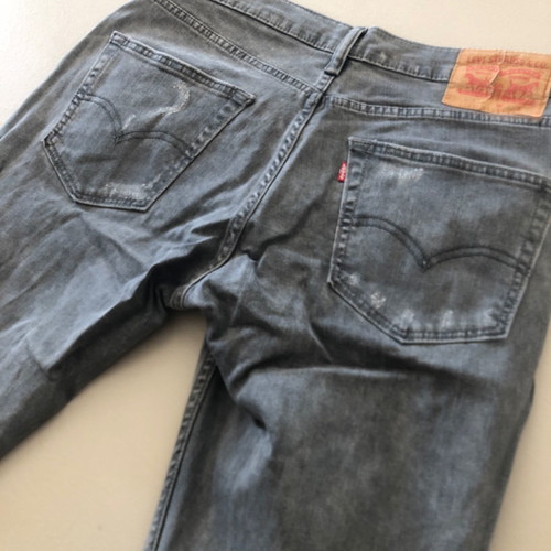 Levi's 511 παντελόνι μεταχειρισμένο, μέγεθος 32-32, γκρι