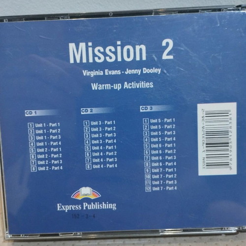Mission Coursebook triple CD used