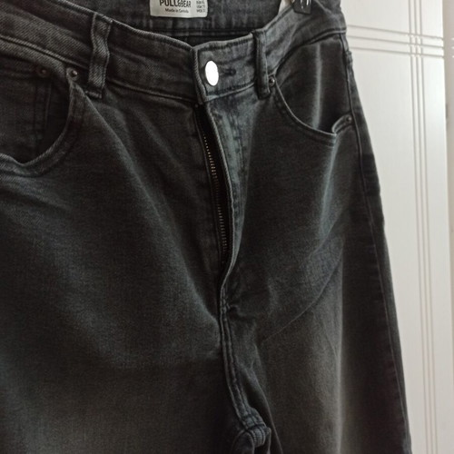 Pull & Bear black elastic jeans like new, size XL 42 14