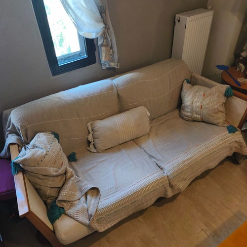 Sofa set, three-seater and two-seater