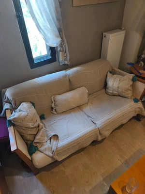 Sofa set, three-seater and two-seater