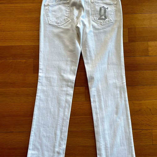 White Galliano pants like new, size M