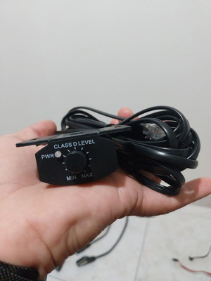 Bass level control for TRF SMD monoblock amplifier, like new