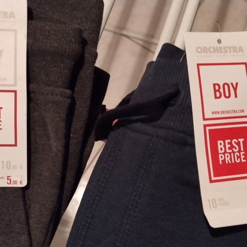 Boys' sweatpants new, pack of 3, Orchestra and Trax, size 10 years