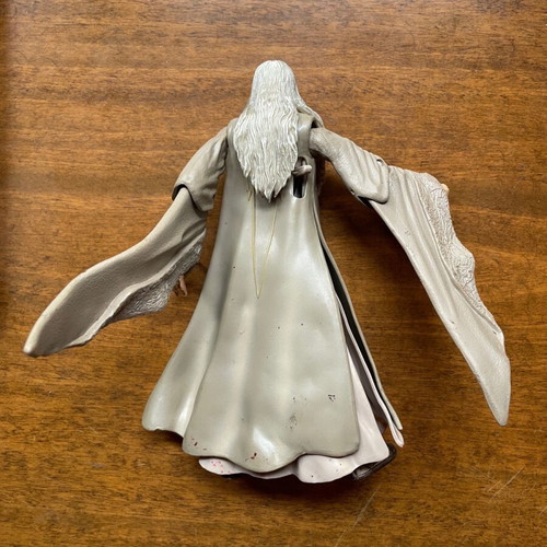 Saruman figure from The Lord of the Rings Marvel Ent 2001 used