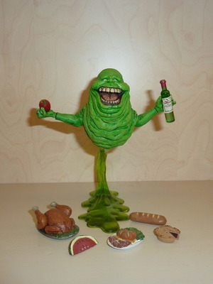 Slimer 7" Ghostbusters Series 1 Neca Action Figure like new