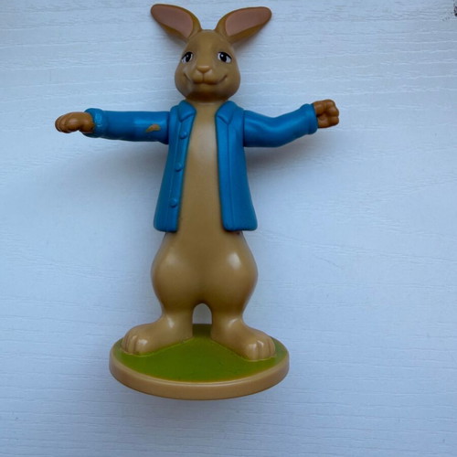 Peter Rabbit figure from McDonald’s Happy Meal used 2017