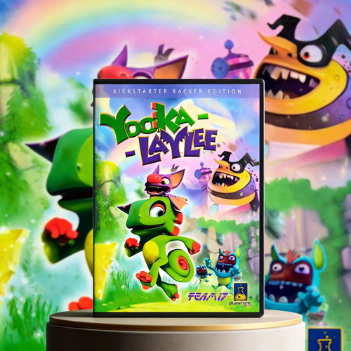 Yooka-Laylee PC Kickstarter Backer Edition sealed action game
