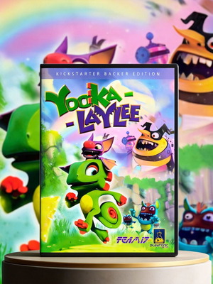 Yooka-Laylee PC Kickstarter Backer Edition sealed action game