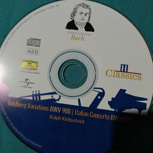 Johann Sebastian Bach Classics CD new, classical genre