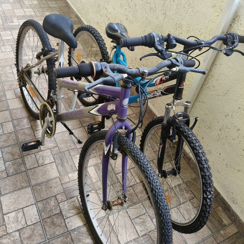 Bicycles used, set of 2, functional