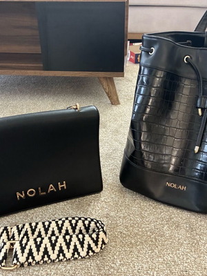 Nolah black backpack bags set like new