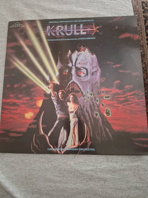 Krull soundtrack vinyl used, cover VG-