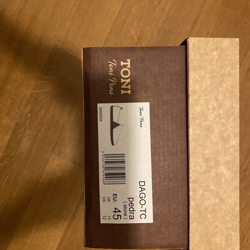 Toni Pons men's espadrilles new, size 45, beige casual shoes