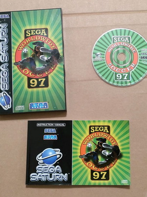 Sega Worldwide Soccer 97 Sega Saturn μεταχειρισμένο CIB