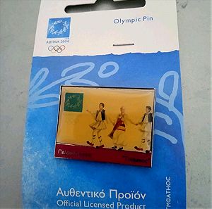 Καρφίτσα των Ολυμπ. Αγώνων 2004 (Τσάμικος)