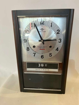 Rhythym SuperStar 30DAY mechanical wall clock, 1970s