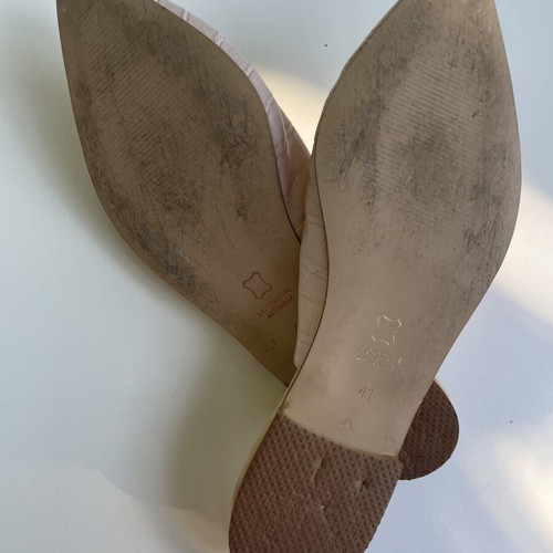 Mules pink-beige like new, size 41