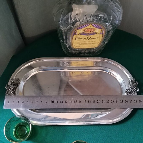 Collectible Crown Royal whiskey bottle like new