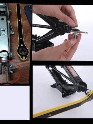 Jack Key new, universal tool for tire changing