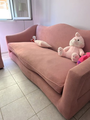 Living room sofa set used, three-seater and two-seater together