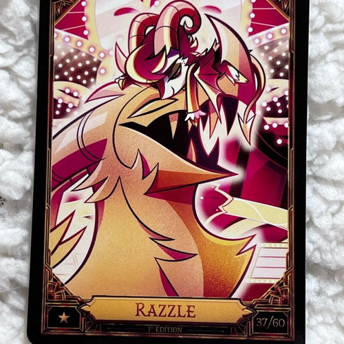 Hazbin Hotel trading cards new Razzle