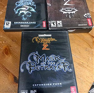 Neverwinter nights 2 limited edition + 2 expansions pc game