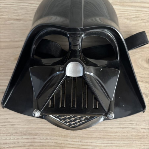 Darth Vader plastic kids face mask Star Wars