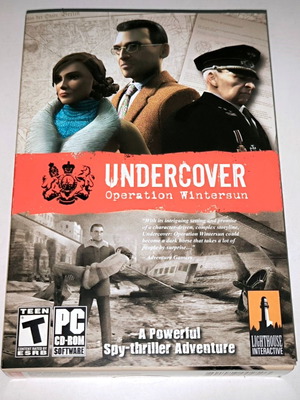 Undercover: Operation Wintersun PC game used, adventure