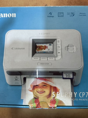 Canon SELPHY CP740 compact φωτογραφικός εκτυπωτής νέος