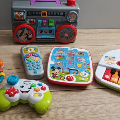 Baby toys Fisher Price and Clementoni like new, functional