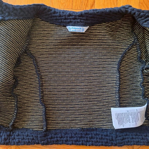Mayoral baby jacket used for girl up to 3 years