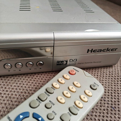 Heacker satellite receiver used