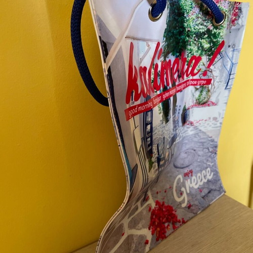 Shopping bag shoulder plastic like new