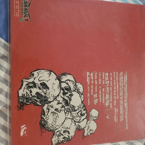 The Disaster Black and White and Red All Over vinyl used