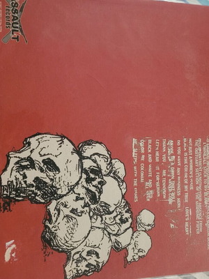 The Disaster Black and White and Red All Over vinyl used