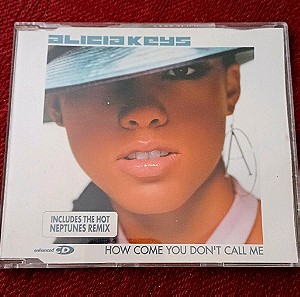 ALICIA KEYS - WHY COME YOU DON'T CALL ME 4 TRK CD SINGLE + VIDEO *** PRINCE