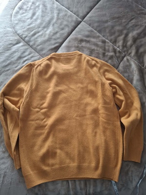 Men's sweater XL like new, orange