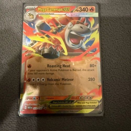 pokemon card mega camerupt Amazon.com: Pokemon - Mega Camerupt ex - 022/132 - ME01: Mega Evolution  (MEG) - Double Rare