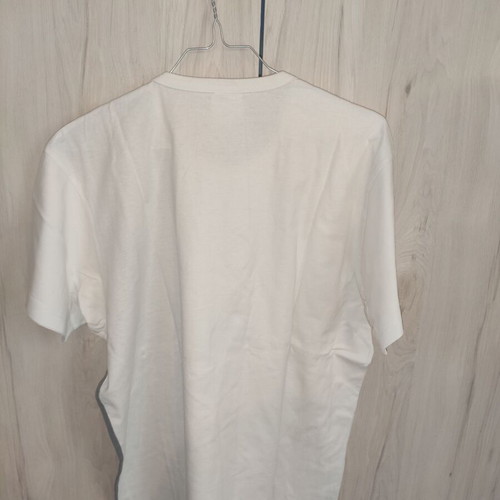 Diesel vintage men's T-shirt XL white with olive and gray color block used