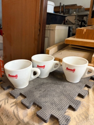 Buondi Minimal Coffee Cups new, set of 3