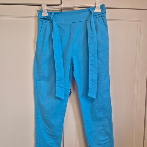 A.L.E. turquoise pants size Large new with belt