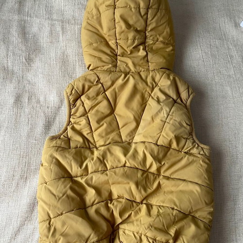 Marks & Spencer vest with padded lining and faux fur used, size 110 cm