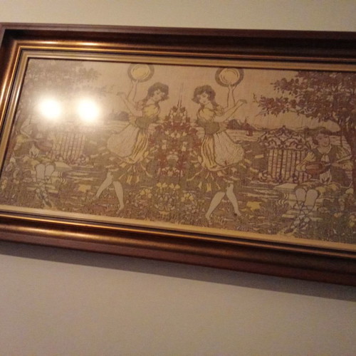 Handmade frame used from Constantinople 1900
