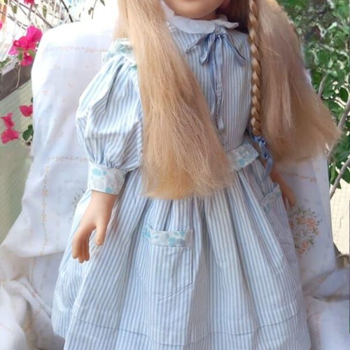 Furga Italian Doll 76cm like new with original outfit and blue eyes